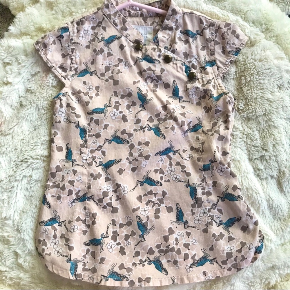 Preloved Top Mandarin Collar size 4/5